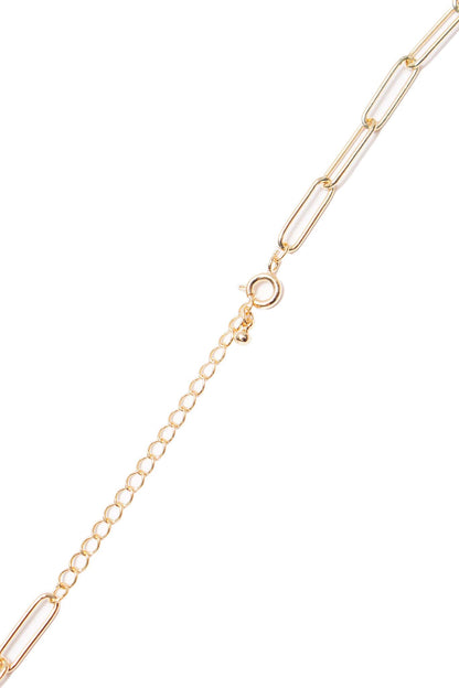 LUCENT LINK GOLD CHAIN NECKLACE