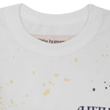 "PAINT SPLAT" LITTLE HUMAN™ TEE IN WHITE