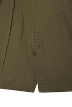"PAINT SPLAT" LITTLE HUMAN™ PLEATED SHORTS IN OLIVE