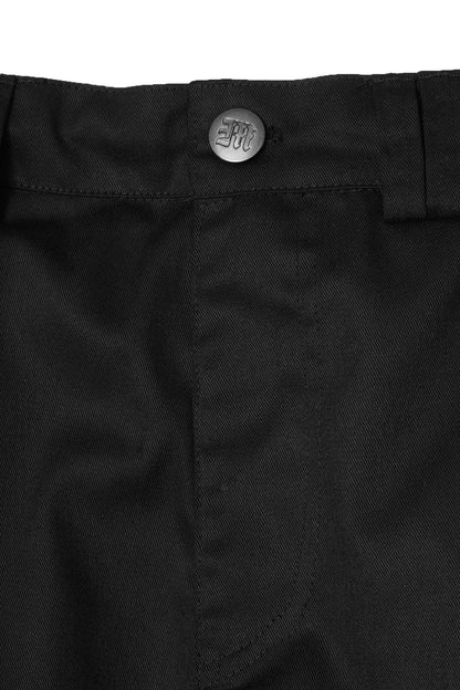 DOUBLE KNEE PHAT PANTS IN GRAPHITE
