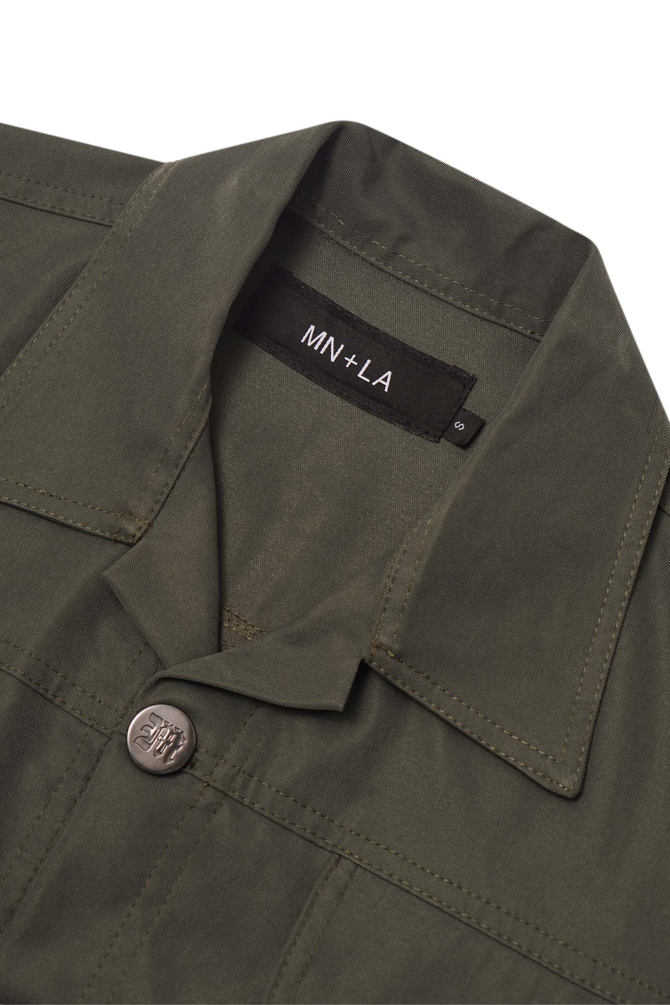 TRUCKER JACKET V2 IN OLIVE