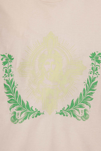 "IMMANUEL" TEE IN OAT