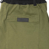 PLEATED ULTRA WIDE PANTS IN OLIVE