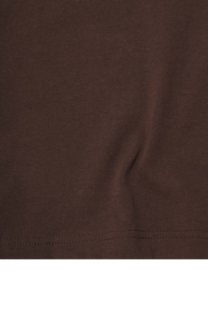 "SOUFFRE IN SILENCE" ULTRA HEAVY TEE IN WOOD