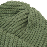 HAND KNIT FISHERMAN BEANIE (FERN)