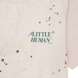 "PAINT SPLAT" LITTLE HUMAN™ TEE IN OAT