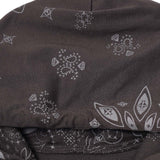 CLASSIC ZIP HOODIE IN IRON PAISLEY