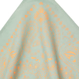 MN+LA™ BANDANA IN GREEN JUNE BEETLE