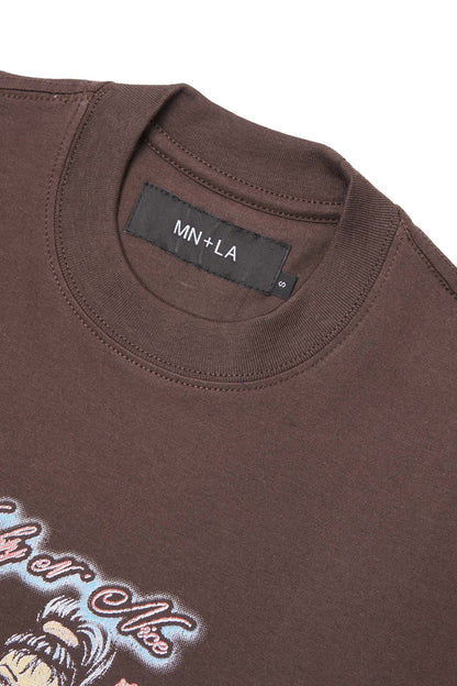 "EL ROMANTICO" TEE IN WOOD