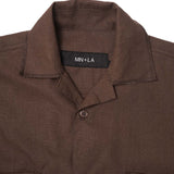 4 POCKET CUBAN SHIRT IN WOOD