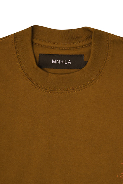 "POSITIVE FREQUENCIES" TEE IN RUST