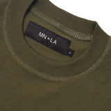 M+ LONGSLEEVE TEE IN OLIVE