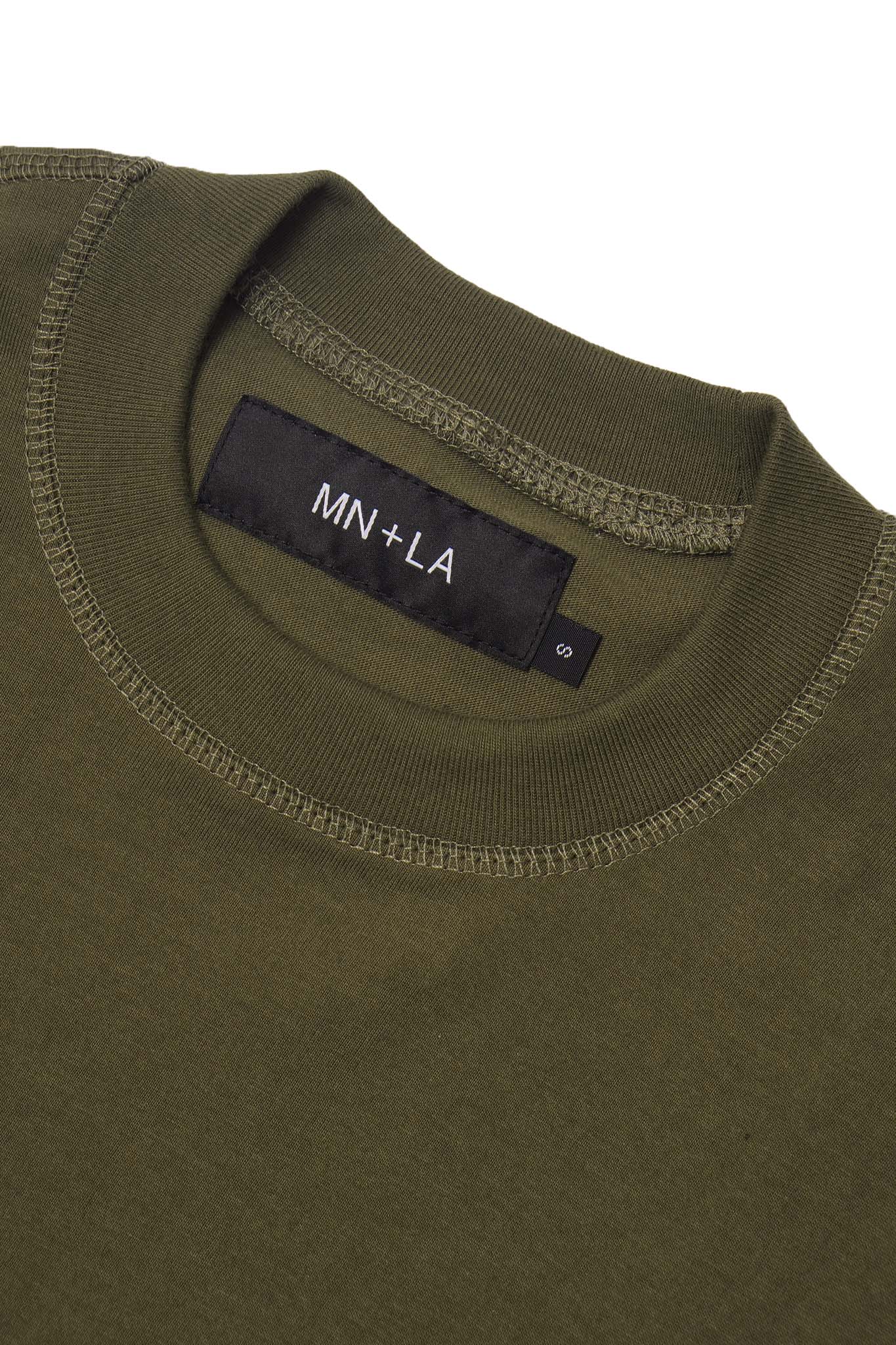 M+ LONGSLEEVE TEE IN OLIVE