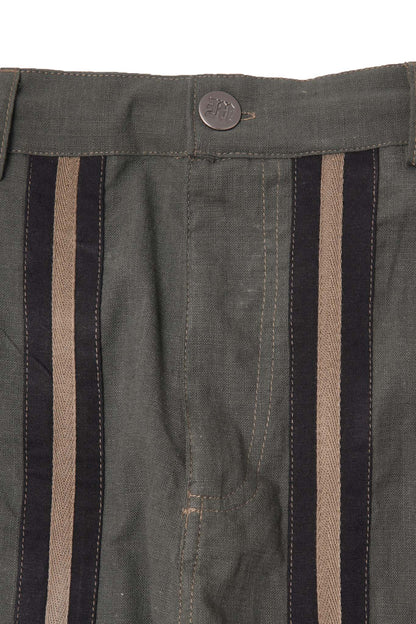 SME "STRIPE ME UP" PHAT PANTS IN PINE OLIVE