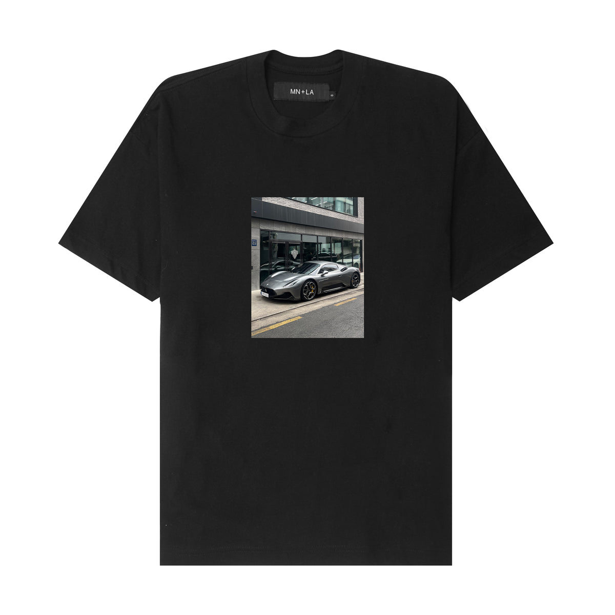"MC20" TEE IN ANTHRACITE