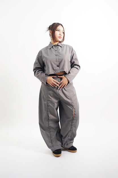 ANIKA JACKET IN STONE GREY