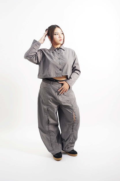 ANIKA JACKET IN STONE GREY