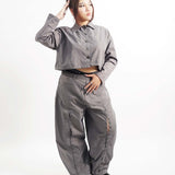 ANIKA PANTS IN STONE GREY