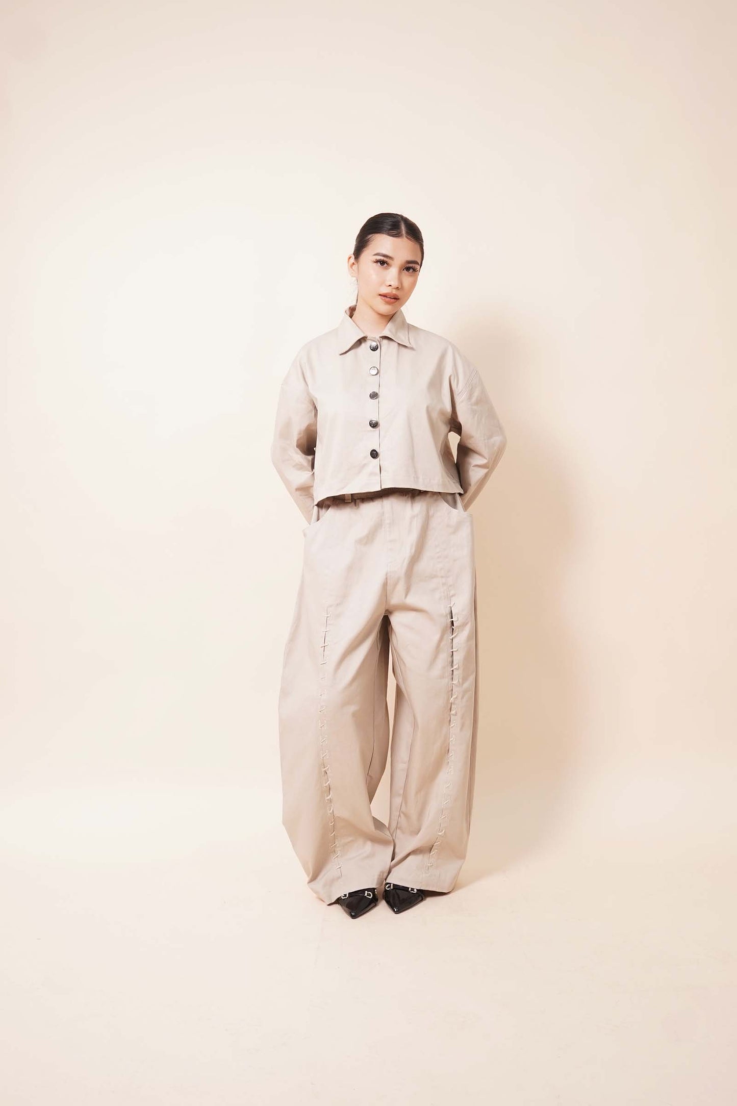 ANIKA JACKET IN OAT