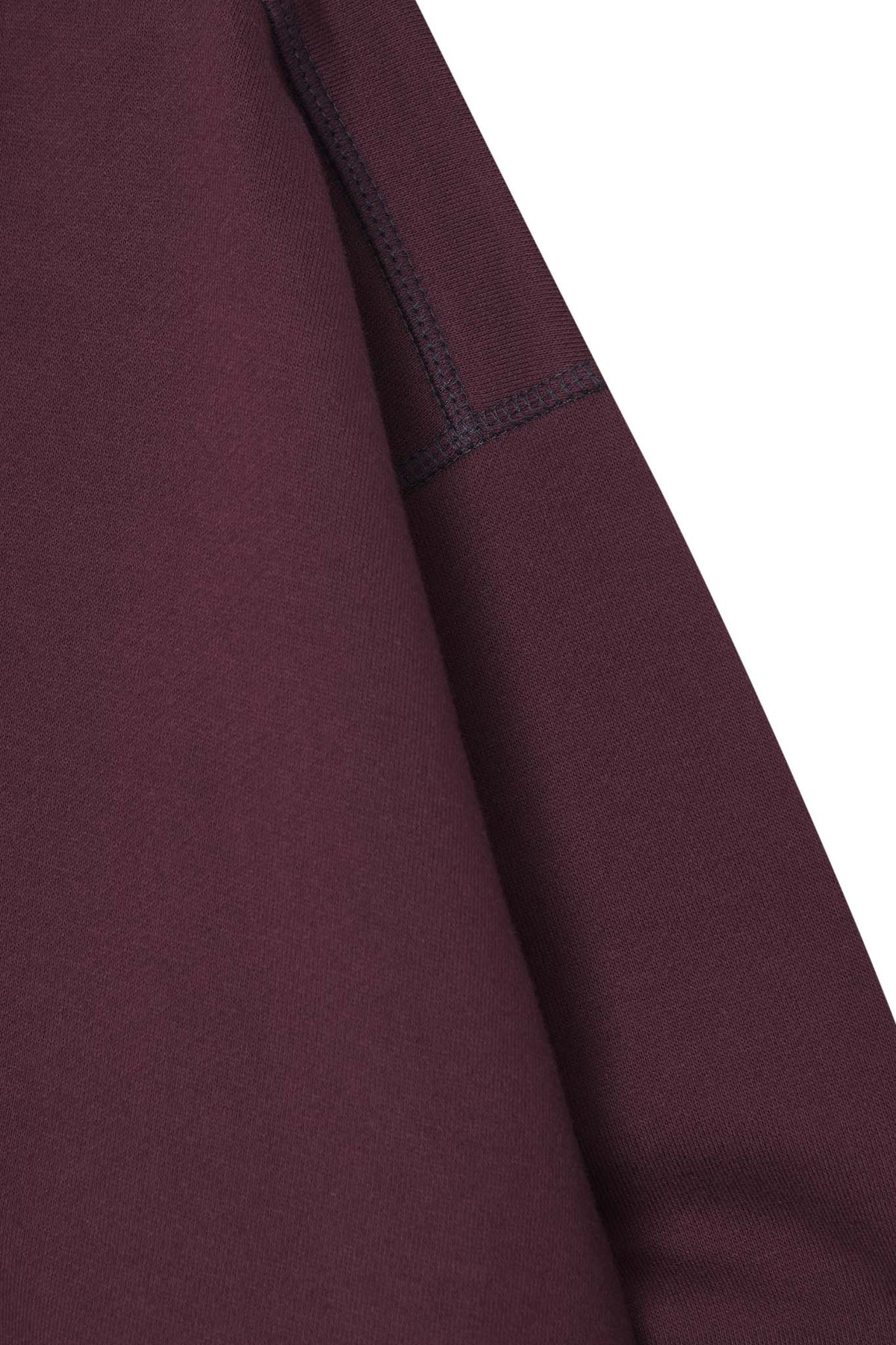EXO™ MILITIA SWEATSHIRT IN WINE/NAVY