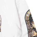 "LAST SUPPER" HOODIE IN WHITE