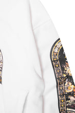 "LAST SUPPER" HOODIE IN WHITE