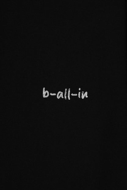 "B-ALL-IN" TEE IN ANTHRACITE