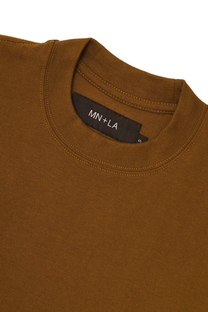"REAR VIEW" ULTRA HEAVY TEE IN RUST