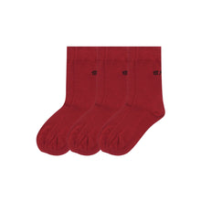 SANGRIA RED SOCKS (3 PACK)