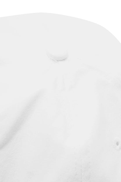 "HITTER" V3 5 PANEL HAT IN WHITE/NAVY