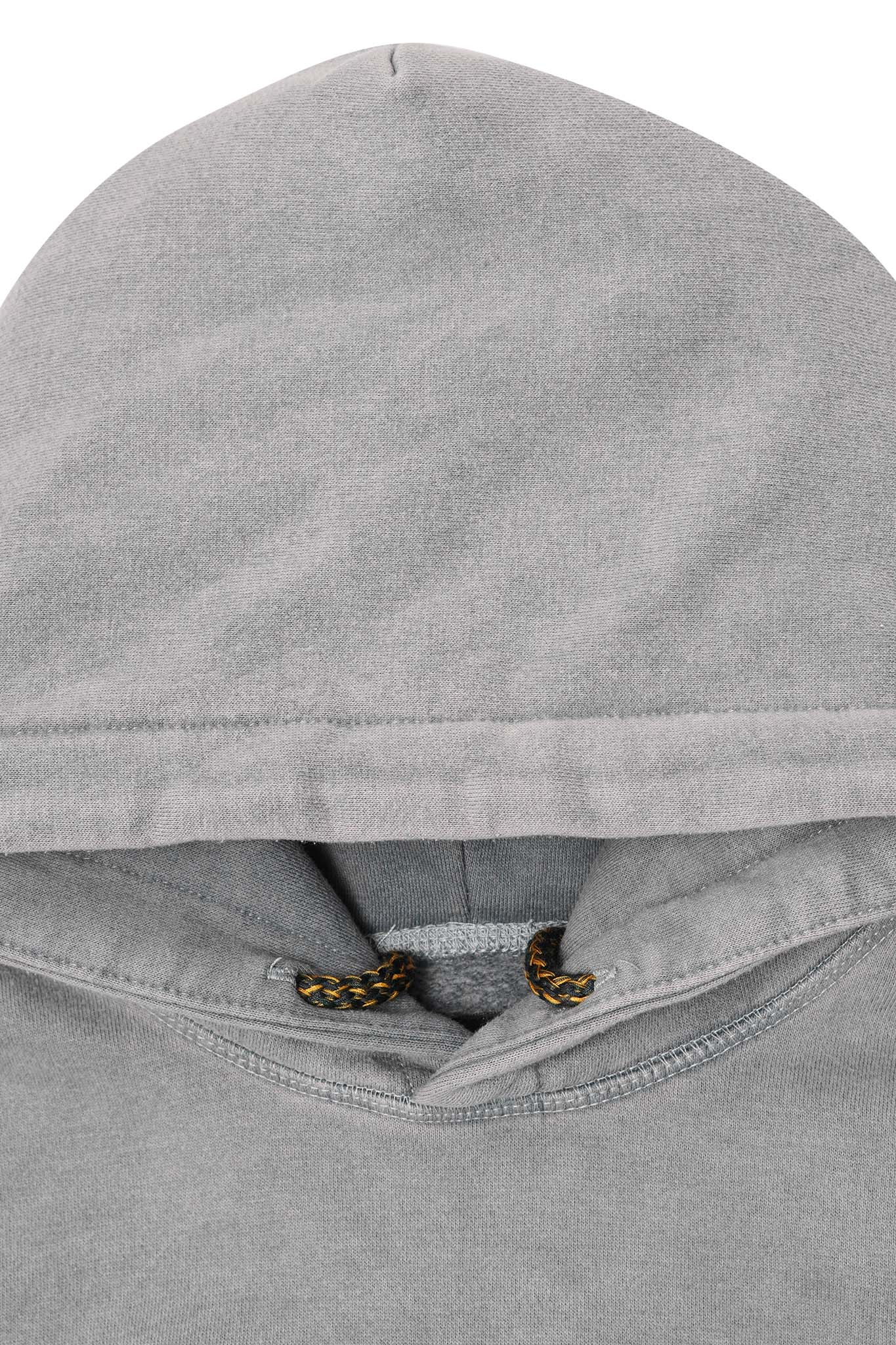 "LAST SUPPER" HOODIE IN CEMENT