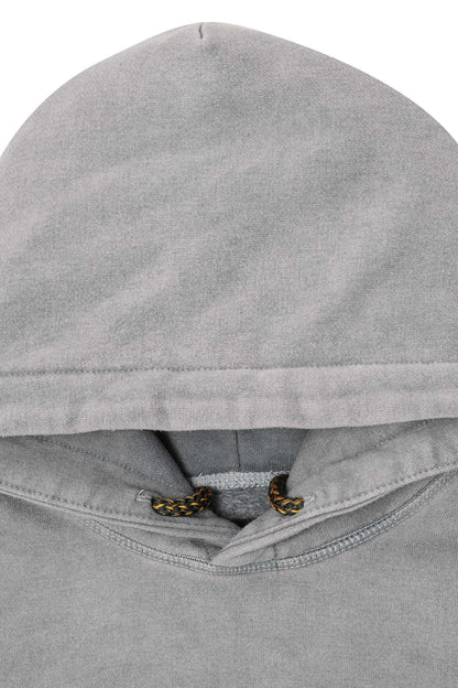 "LAST SUPPER" HOODIE IN CEMENT