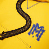 M'$ UNIVERSITY V2 HOODIE IN CANARY YELLOW