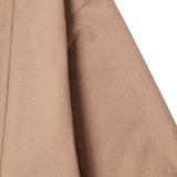 QUARTER ZIP L/S TEE IN BISQUE
