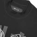 "MIRROR M'$" TEE IN ANTHRACITE