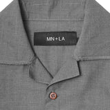 4 POCKET CUBAN SHIRT IN IRON GREY