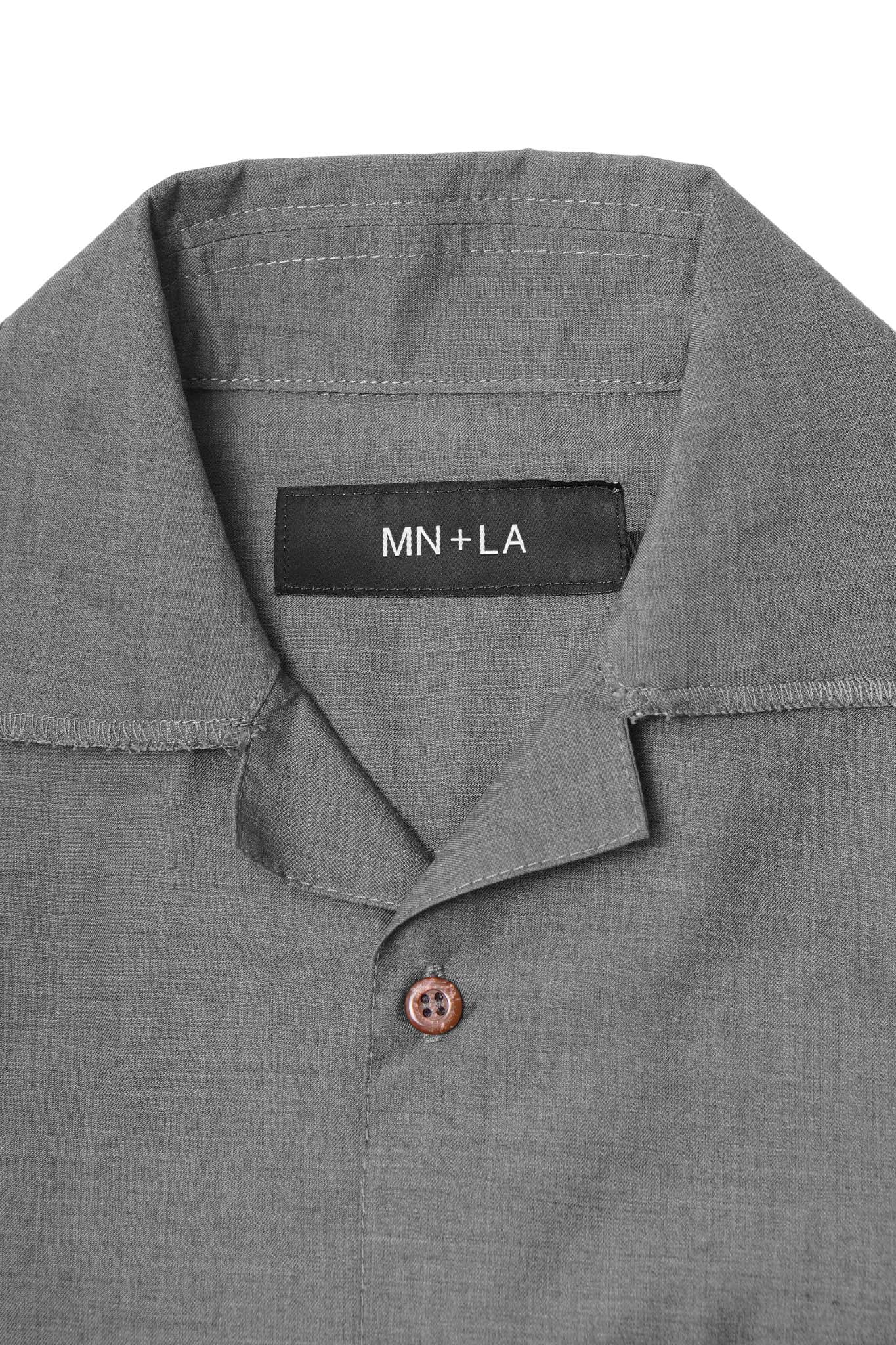 4 POCKET CUBAN SHIRT IN IRON GREY
