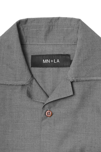 4 POCKET CUBAN SHIRT IN IRON GREY
