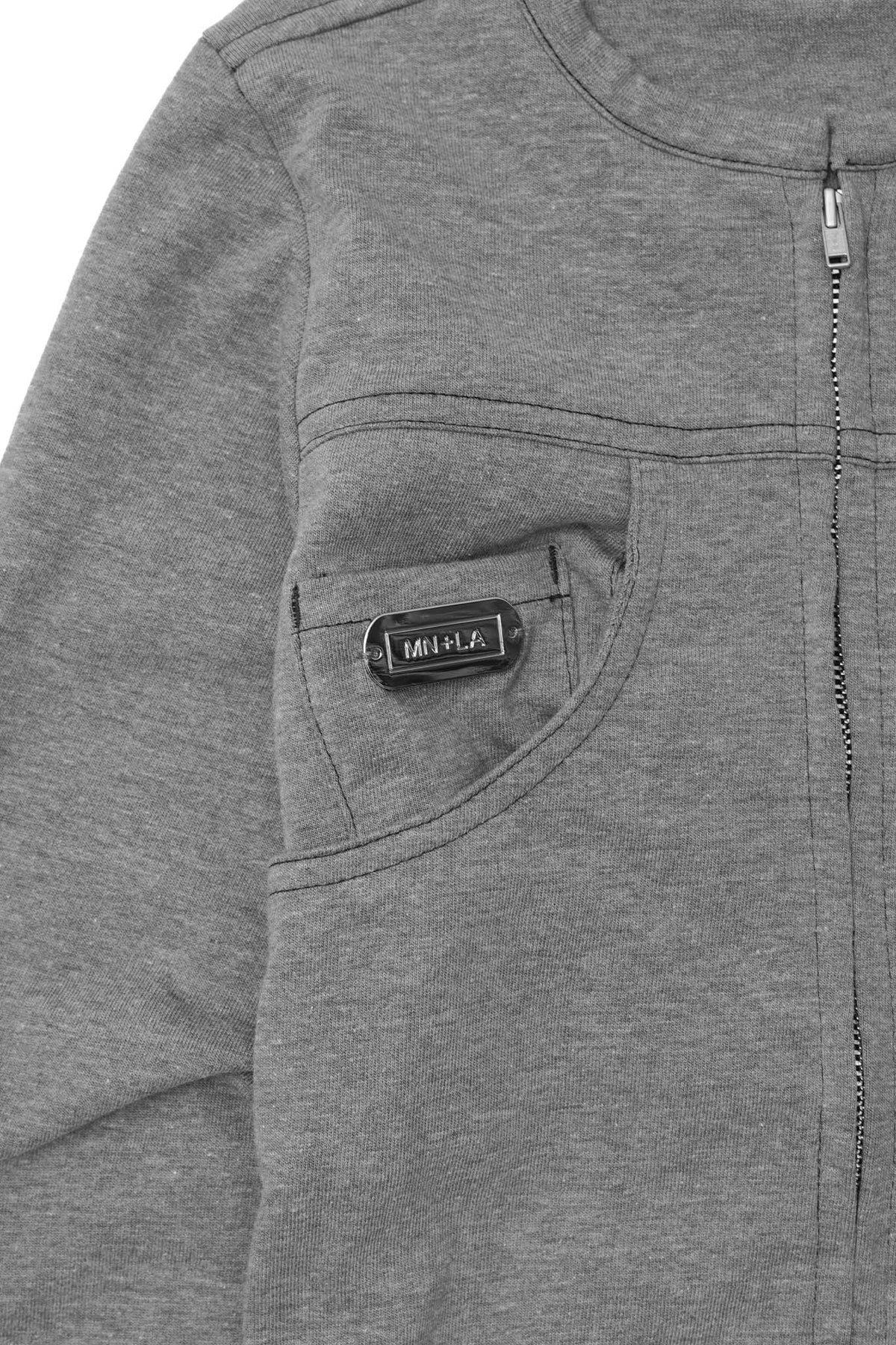 XELARA JACKET IN HEATHER GREY