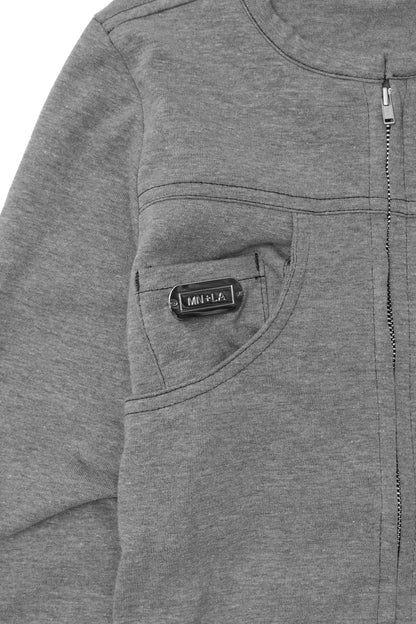 XELARA JACKET IN HEATHER GREY