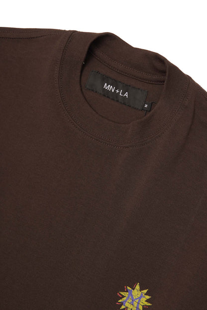 "CARNIVAL" ULTRA HEAVY TEE IN WOOD