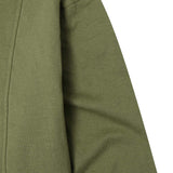 QUARTER ZIP L/S TEE IN FERN