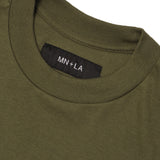 OVERSIZED LITE TEE IN OLIVE