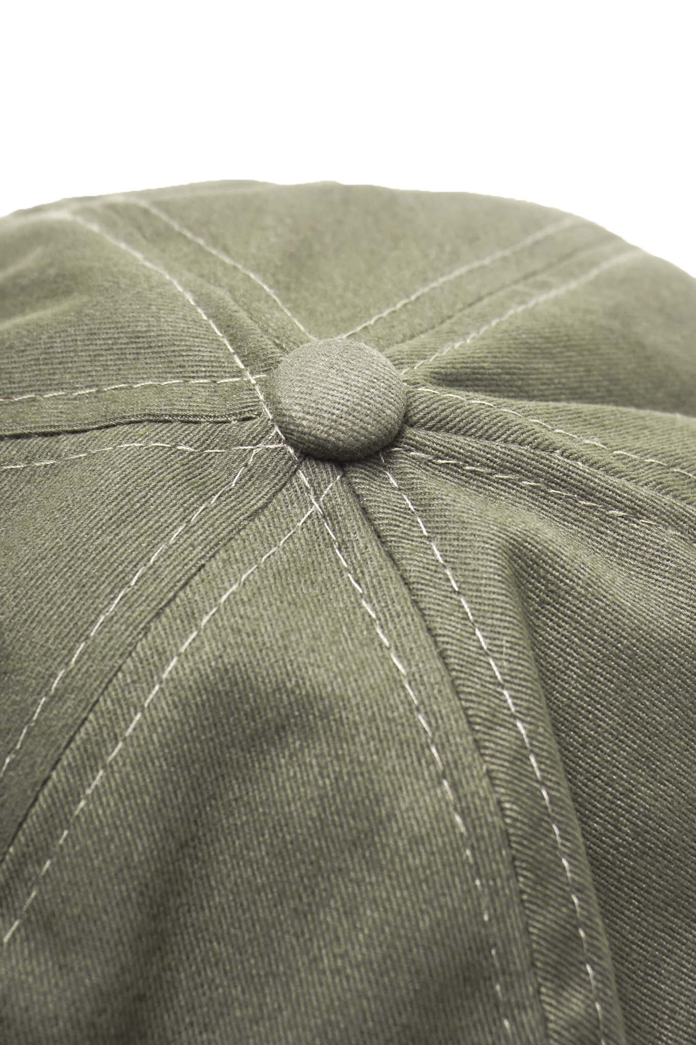 "BALANCE" 6 PANEL HAT IN OLIVE