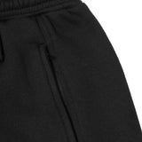"M+ TEMPLE BLOOM" PHAT PANTS IN CAVIAR