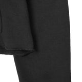 CUTOFF HOODIE IN ANTHRACITE