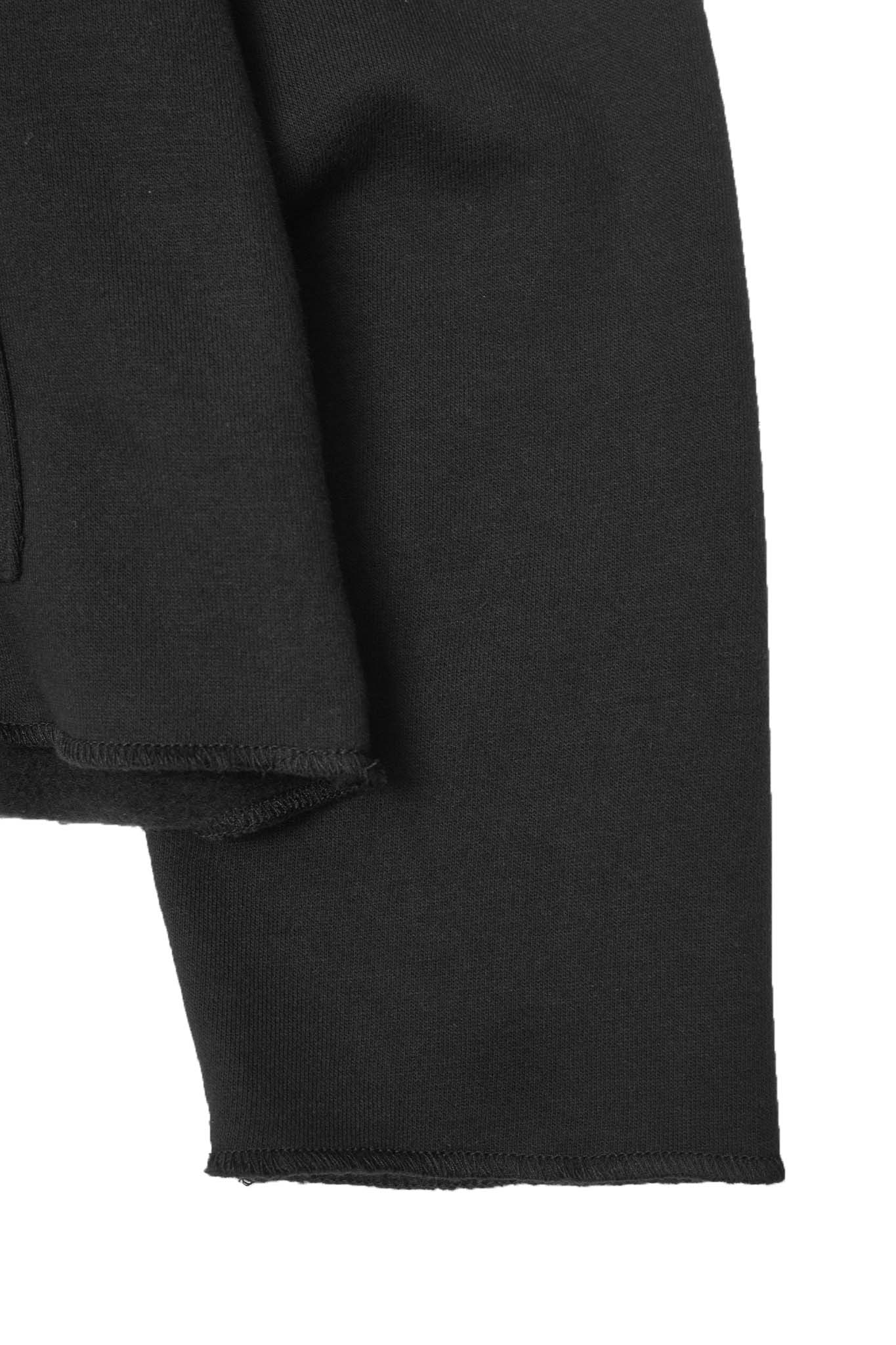 CUTOFF HOODIE IN ANTHRACITE