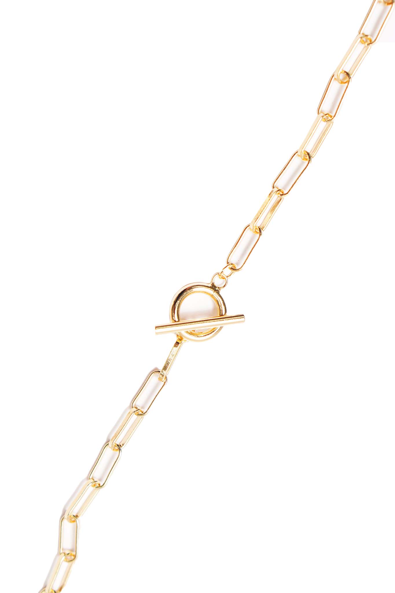 CLIP GOLD CHAIN NECKLACE