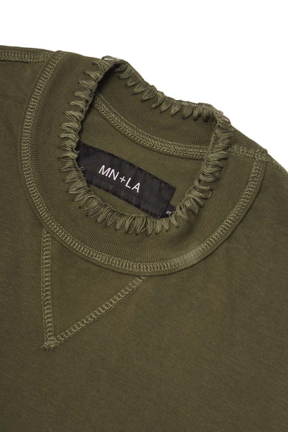 INCA SWEATSHIRT IN OLIVE