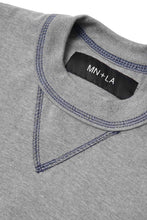 EXO™ MILITIA MOCK NECK TEE IN HEATHER GREY/NAVY